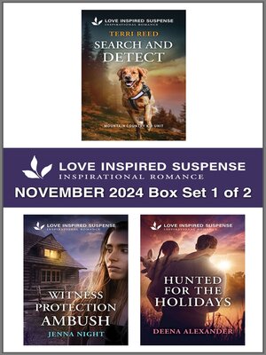 Love Inspired Suspense November 2024--Box Set 1 of 2 - ebook